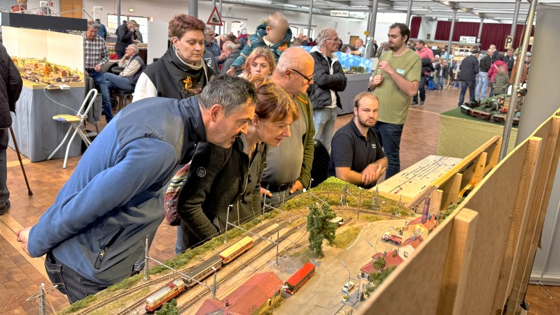 Modellbahnausstellung in Pößneck: die MZB in Aktion - Max Khler - Foto: Volker Seidel, Münchberg