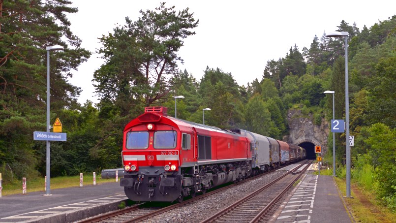 6. Dezember 2024: 77. MEC 01 Medienabend - Eisenbahn auf der Hartmannshofer Steige und im Pegnitztal - Aktueller Betrieb 2023/24 - Foto: Jürgen Dorner