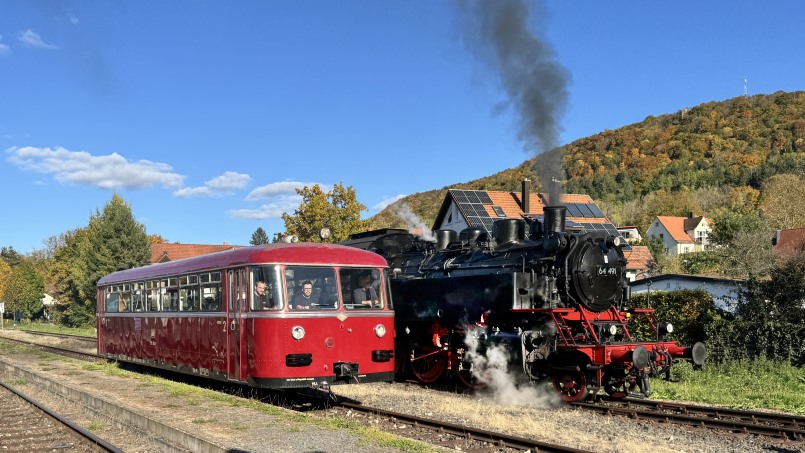 Spur 1 Tage - Ebermannstadt unter Dampf - Foto: Volker Seidel Spur 1 Tage - Ebermannstadt unter Dampf - Foto: Volker Seidel, Münchberg