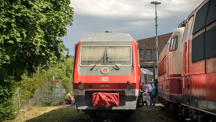 Entlang des Rheins 2018: DB Museum Koblenz - 18 201 - Foto: Max Köhler, Jägersruh