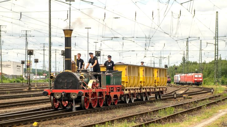 Entlang des Rheins 2018: DB Museum Koblenz - Adler - Foto: Max Köhler, Jägersruh